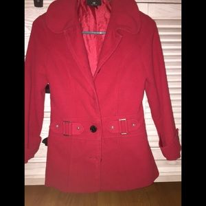 ❤️Red Pea Coat❤️